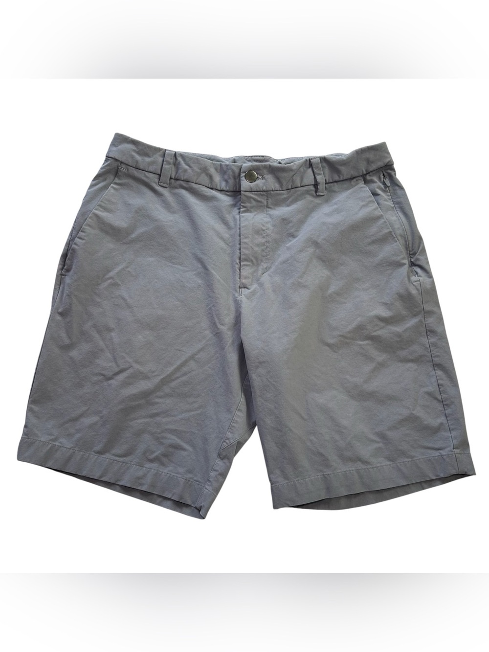 Lululemon Commission Classic-Fit Shorts Men’s 9" VersaTwill Gull Gray Size 32
